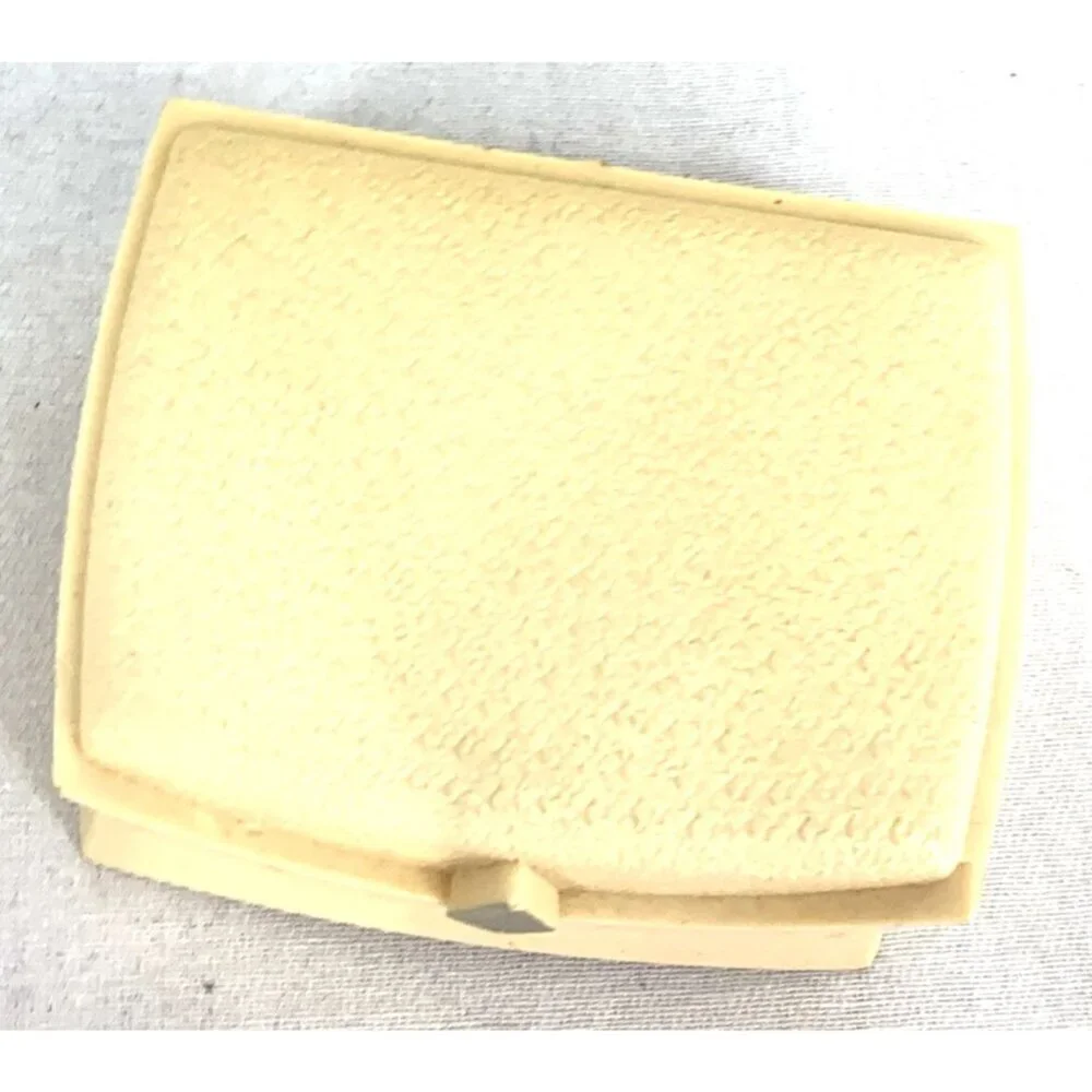 Rocket Jewelry Box Plastic Presentation Ring Box Cream Black Velvet 3